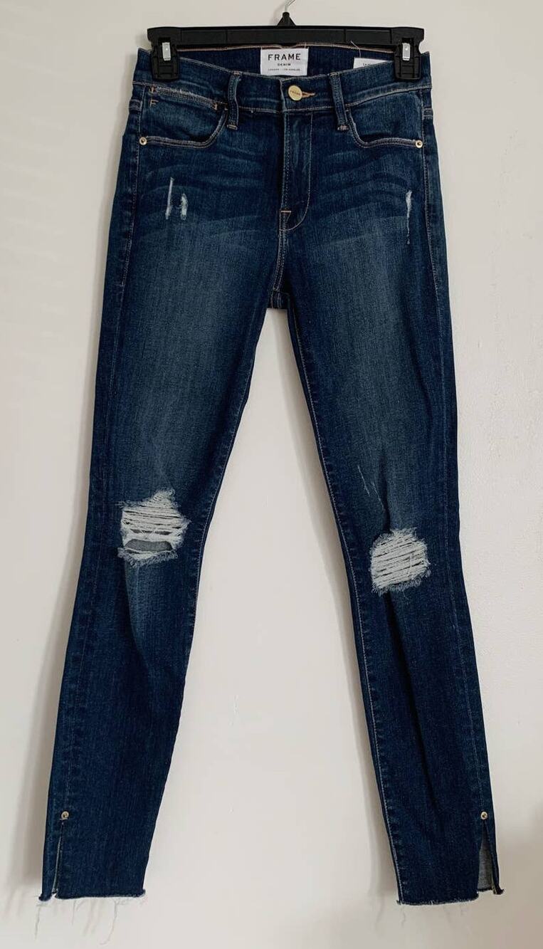 Walgrove Wash FRAME Denim Le High Skinny Jeans 24
